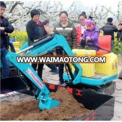 Best Kids rides on electric toy excavator China mini digger excavator