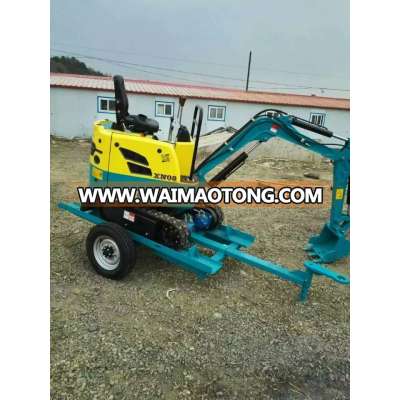 800kg Chinese Mini Excavator Machine for sale,Rhinoceros excavator